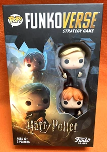 New & Sealed FunkoVerse Pop! Strategy Game 101 Harry Potter - Draco & Ron - Picture 1 of 7