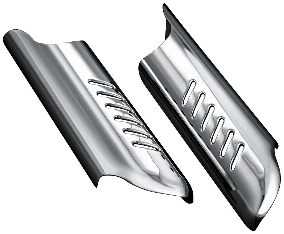 Kuryakyn Lower Leg Deflector Shields Chrome (7768) — 第 1/1 张图片