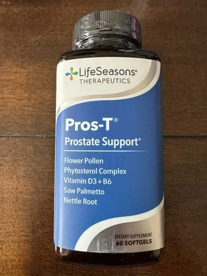 Life Seasons Pros-T Prostate Support - 60 Softgels- Exp 2027 - Image 1 of 4