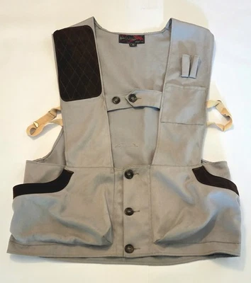 Vintage 10-X Hunting, Skeet Clays Shooting Vest Size 36 / MED Made in USA - Image 1 of 4