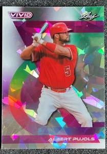 2024 Leaf VIVID Baseball ALBERT PUJOLS 2/9 LA ANGELS #2 MINT-GEM MINT - Bild 1 von 6