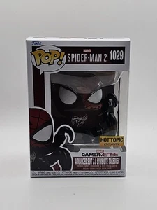 Funko Pop! Advanced Suit 2.0 Symbiote #1029 Spider-Man 2 HT Exclusive w/protect - Picture 1 of 6