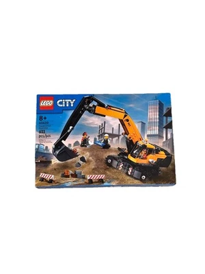 New In Box Lego City Yellow Construction Excavator 60420 - Image 1 of 4
