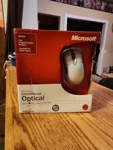 Microsoft IntelliMouse Optical PC Mac PS/2 USB D58-00026 Sealed New in package   - Afbeelding 1 van 5