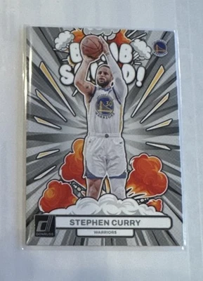 Stephen Curry RARE BOMB SQUAD INVESTMENT CARD PANINI WARRIORS MINT - Image 1 of 2