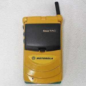 Telefono Cellulare Motorola Startac 308c Gsm 900 Giallo Nero Usato_ - Imagen 1 de 4