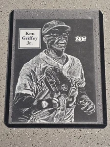 1984-89 O'Connell and Son Ink Print #237 Ken Griffey Jr. Seattle Mariners - Picture 1 of 2