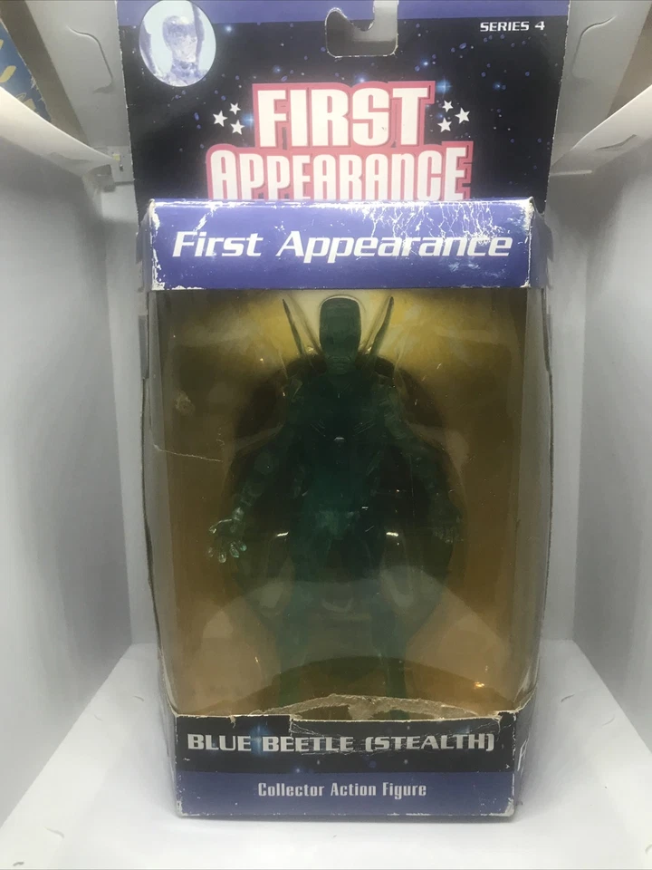 2007 DC Direct Blue Beetle Stealth 52 Action Figure 1st First Appearance MIB