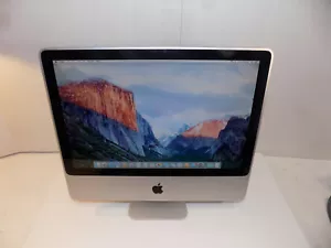 IMac 2008 Dual Core 2.4 Ghz 6 GB Ram 250GB HDD El Capitan - Picture 1 of 6