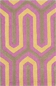 Safavieh Cambridge tappeto di transizione fucsia/grigio 2' x 3' - Foto 1 di 4