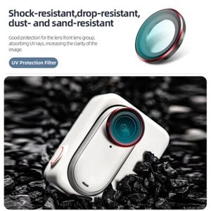 MCUV Filter Lens Filter Waterproof Filter Camera Accessories for Insta360 GO3S - Picture 1 of 14