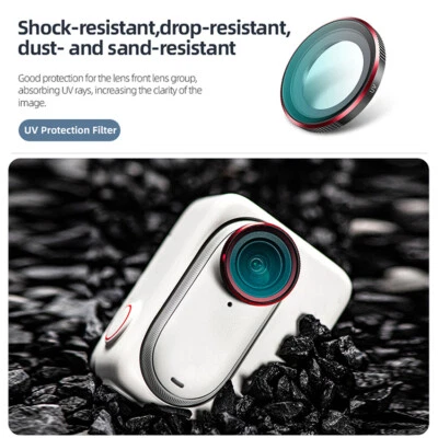 MCUV Filter Lens Filter Waterproof Filter Camera Accessories for Insta360 GO3S - Image 1 of 4