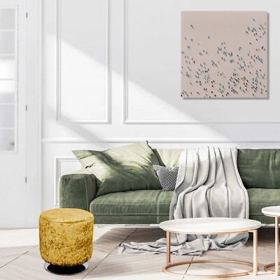 Velvet Foot Stool Gold Round Footrest Spinning Upholstered Soft Touch Fabric - Image 1 of 4