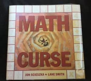 Math Curse by Jon Scieszka (1995 Hardcover) - BRAND NEW!! - Picture 1 of 4