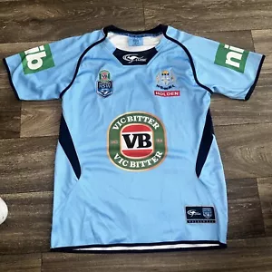 Aussie Classic Jersey NSW Blues Uomo Small #P - Foto 1 di 5