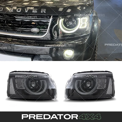 FRONT DEFENDER LOOK LED HEADLIGHTS ASSEMBLY FOR LAND ROVER DISCOVERY 4 13-16 - Image 1 of 4