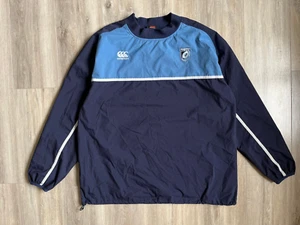 Cardiff Blues Rugby Jacket Canterbury Waterproof Raincoat England Training 2XL - Picture 1 of 5