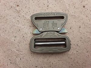 AustriAlpin COBRA Buckle 1.75” 45mm Belt Aluminum Quick Release Adjustable FDE