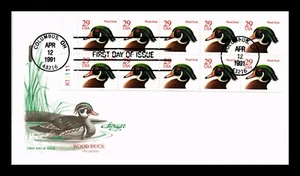 DR JIM STAMPS US COVER WOOD DUCK 29C BOOKLET FIRST DAY ISSUE ARTMASTER - Picture 1 of 2