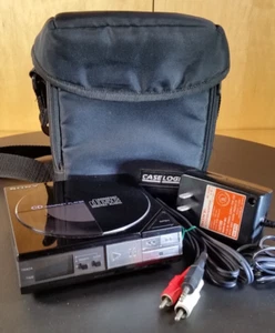 Sony 1985 Compact Portable CD Player / Sony Power Adapter - Fully Working - Picture 1 of 16