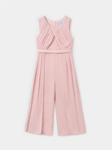 JUMPSUIT TUTA CERIMONIA BAMBINA ABEL E LULA MAYORAL 5264 ROSA ORIGINALE PE 2024 - Picture 1 of 5