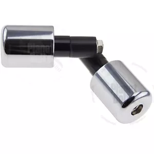 Chrome Anti Vibration Handle Bar End For Suzuki GSXR Cap Weight Slider Reducing - Bild 1 von 3