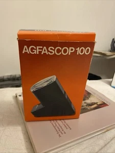 Agfascop 100,gebraucht, Funktionsfähig, Retro, Neuwertig,Dia, Schwarz,Gebraucht - Picture 1 of 10
