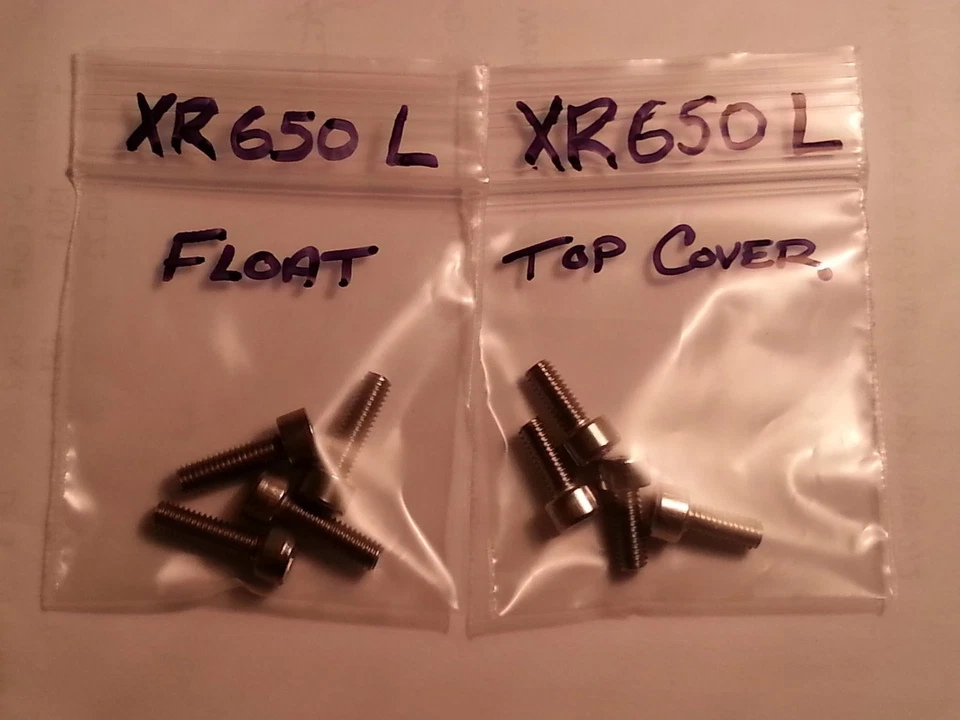 Honda XR650L Carburetor Carb Screw Upgrade Stainless Steel - Image 1 of 1