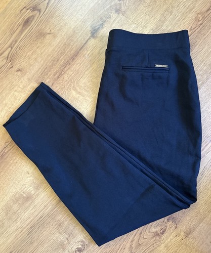 MICHAEL Michael Kors Pantaloni eleganti neri pull on elasticizzati Lg comodi e business