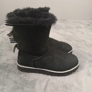 Botas negras UGG Bailey Bow para mujer, talla 5 negras - Imagen 1 de 12