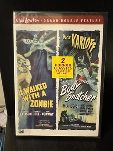 NEW Val Lewton Horror 2 Film I Walked with a Zombie/ The Body Snatcher DVD - Bild 1 von 2
