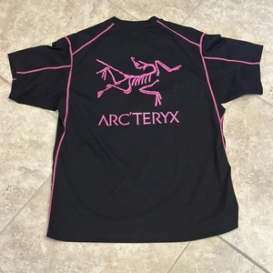Arc'teryx Copal System A Copal Bird T-Shirt Men's Sz: XL Black Ultraviolet NWOT - Picture 1 of 6