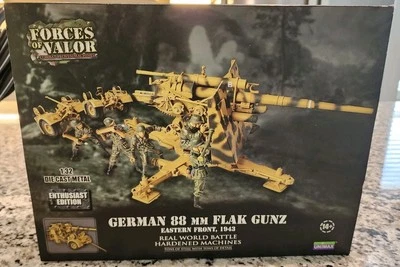 Forces Of Valor German 88 MM Flak Gunz Eastern Front 1943 #80070 Unopened - Image 1 of 4