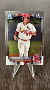 2025 Bowman - Chrome Prospects Sammy Hernandez #BCP-66 (RC) - Picture 1 of 2