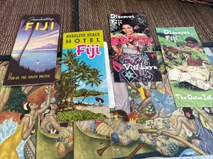1962 Fiji islands brochures lot of 4 -tourism/hotel - Picture 1 of 3