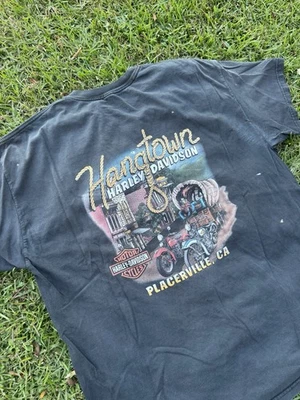 Vintage 2004 Harley-Davidson “Hangtown Placerville, CA” Tee - Image 1 of 4