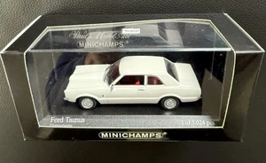 Minichamps Ford Taunus 1970 diamant weiß 1:43 OVP - Bild 1 von 2