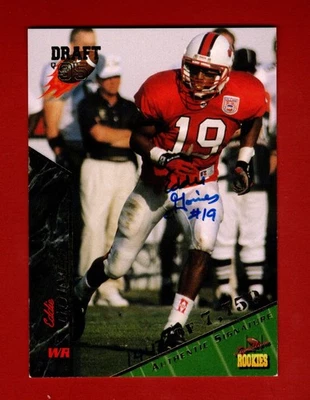 1995 Signature Rookies Autographs #32 Eddie Goines /7750 - Image 1 of 2