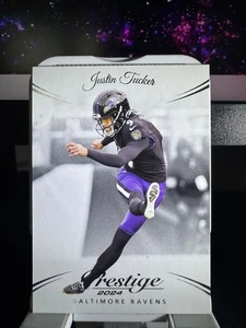 2024 Panini Prestige Justin Tucker #27 Ravens - Picture 1 of 2