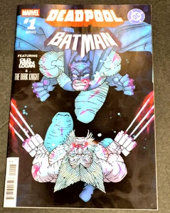 DEADPOOL BATMAN 1 1:50 FRANK MILLER NM-M+ RARITÄT OLD MAN LOGAN DARK KNIGHT SELTEN! - Bild 1 von 14