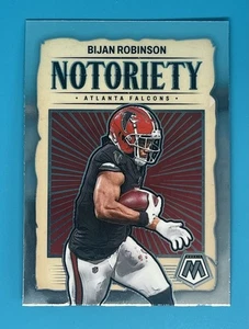 2024 Panini Mosaic - Notoriety #11 Bijan Robinson Falcons - Picture 1 of 2