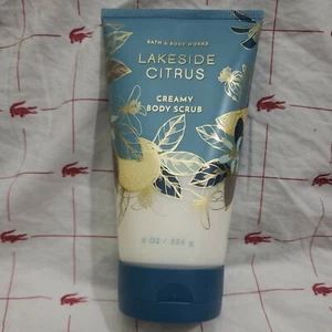 NWT Bath & Body Works Lakeside Citrus Creamy Body Scrub 8oz - Picture 1 of 2