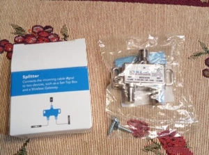 Extreme 2-Way Digital High 1002mhz  1ghz Performance Coax Cable Splitter BDS102H - Picture 1 of 4