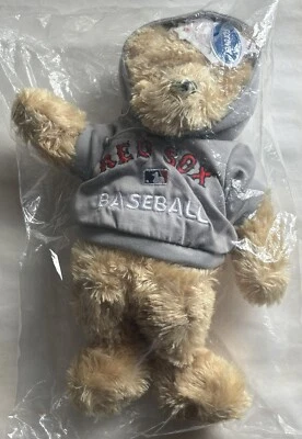 MLB mercancía genuina Boston Red Sox 14” peluche oso de peluche con capucha Foto 1 de 4