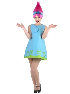 HPO Costume Principessa Papavero per Adulti | Troll Vestito Film Cosplay Halloween