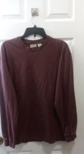  L.L. BEAN Langarm Strickshirt Braun Herren Gr. L Regular Fit Freizeit Pullover   - Bild 1 von 6
