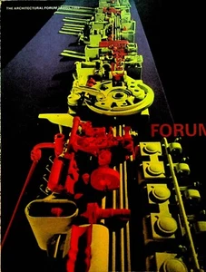 Architectural Forum Magazine April 1969 Atlanta Theodore Waddell Australia - Imagen 1 de 2