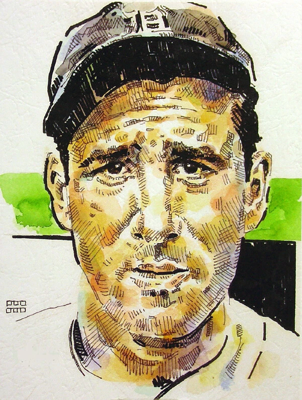 Hank Greenberg Detroit Tigers 8.5 X 11 Print by Michael Mellett Foto 1 de 1