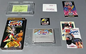 SUPER STREET FIGHTER II THE NEW CHALLENGERS NINTENDO SUPER FAMICOM NTSC-J REG. - Imagen 1 de 16