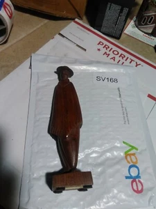 Figura de madera de teca tallada a mano ZT127 Man Behage Paraguay - Imagen 1 de 7